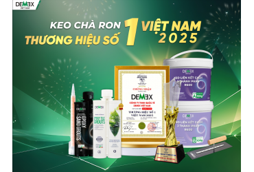 ​DEMEX – "Keo Chà Ron Thương Hiệu Số 1 Việt Nam 2025": Tiếp tục khẳng định vị thế  dẫn đầu